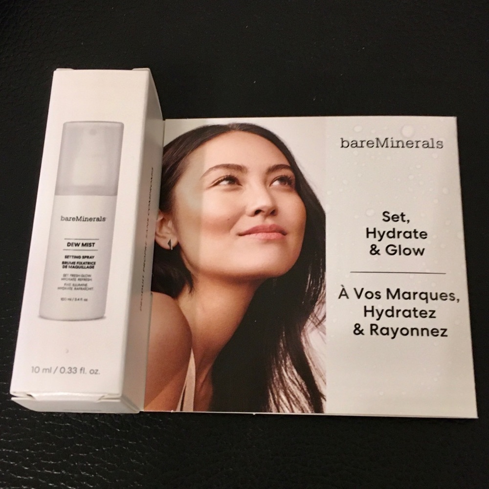 5/$20 Bare Minerals Dew Mist Setting Spray NEW